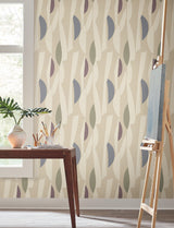 Balance Jewel by York Wallcoverings Geometric Non Woven Wallpaper- York Wallcoverings ZM2821