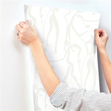 Joyful Dancers Pearl by York Wallcoverings Non Woven Wallpaper – York Wallcoverings ZM2833
