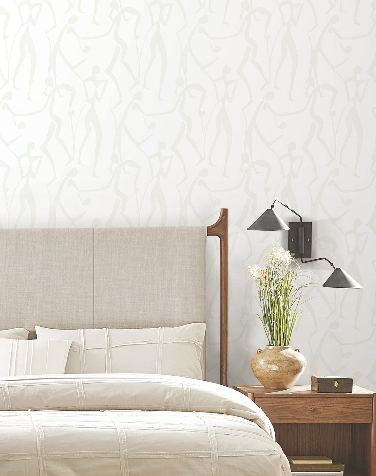 Joyful Dancers Pearl by York Wallcoverings Non Woven Wallpaper – York Wallcoverings ZM2833
