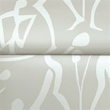 Joyful Dancers Lichen Grey by York Wallcoverings Non Woven Wallpaper – York Wallcoverings ZM2835