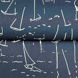 Vermillion Coast Ultramarine by York Wallcoverings Nautical Wallpaper – York Wallcoverings ZM2841