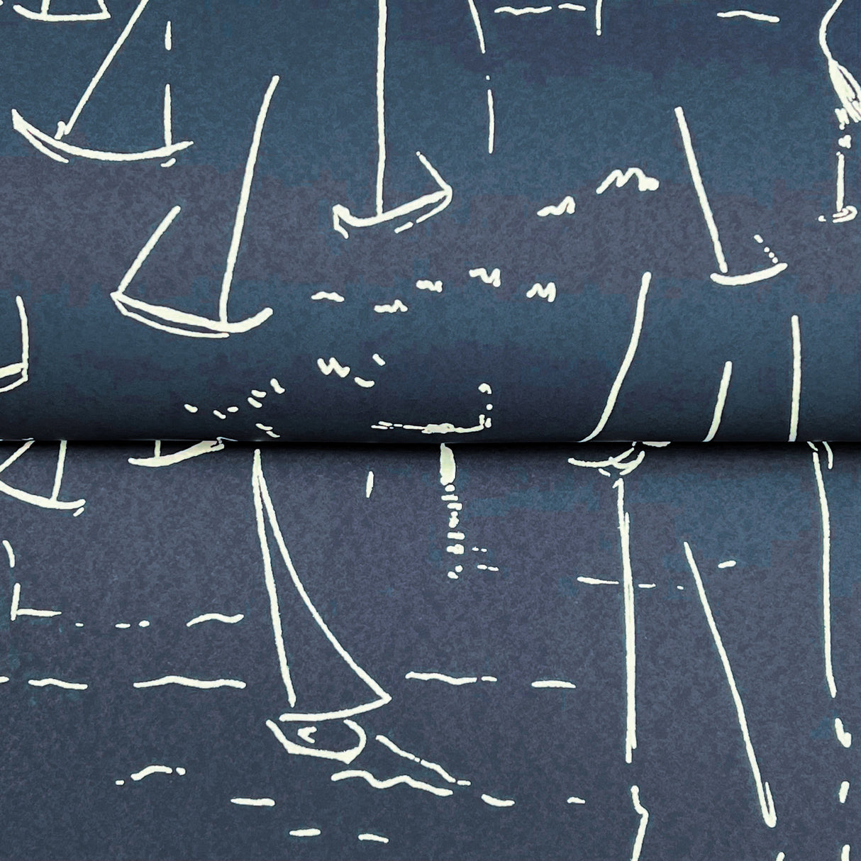 Vermillion Coast Ultramarine by York Wallcoverings Nautical Wallpaper – York Wallcoverings ZM2841