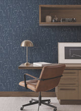 Vermillion Coast Ultramarine by York Wallcoverings Nautical Wallpaper – York Wallcoverings ZM2841