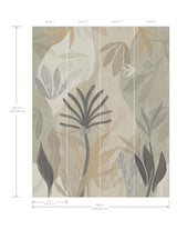 Chambord Gardens Graphite & Carbon by York Wallcoverings Wall Mural – York Wallcoverings ZM2848M