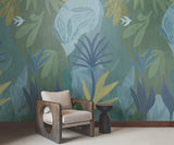 Chambord Gardens Ultramarine by York Wallcoverings Wall Mural – York Wallcoverings ZM2849M