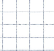La Vitre Plaid Ultramarine non woven wallpaper with indigo grid on white