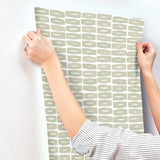 Modernist Motif Leaf by York Wallcoverings Wallpaper- York Wallcoverings ZM2862