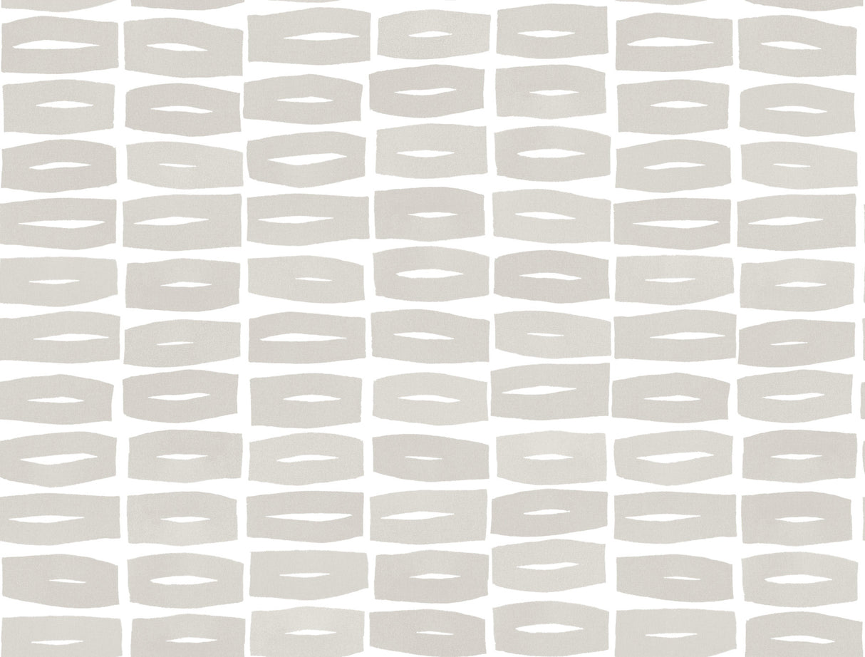 Modernist Motif Lichen Grey Wallpaper – York Wallcoverings ZM2863