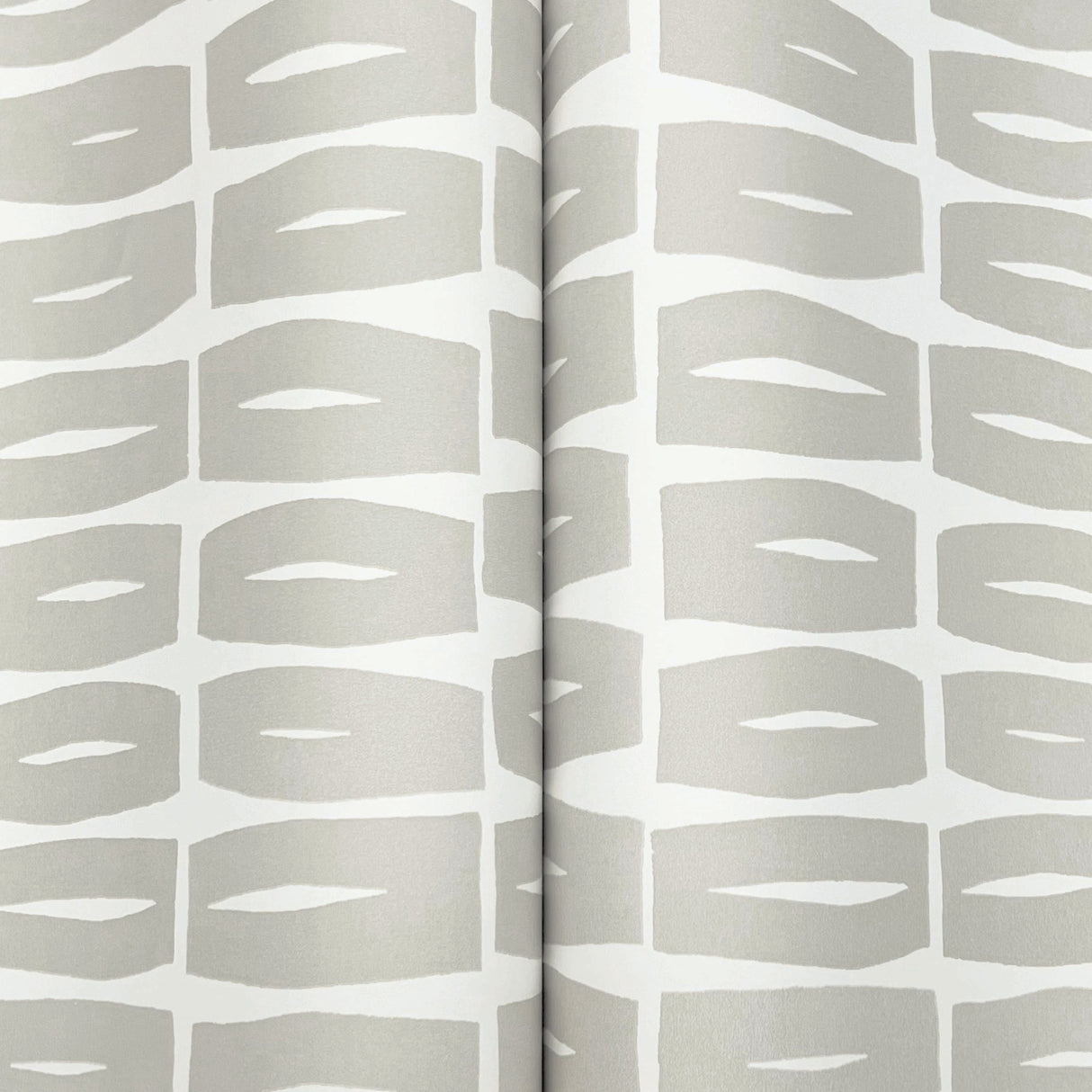 Modernist Motif Lichen Grey by York Wallcoverings Wallpaper – York Wallcoverings ZM2863