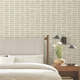 Modernist Motif Linseed Oil by York Wallcoverings Geometric Wallpaper- York Wallcoverings ZM2864