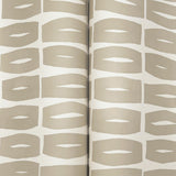 Modernist Motif Linseed Oil by York Wallcoverings Geometric Wallpaper- York Wallcoverings ZM2864