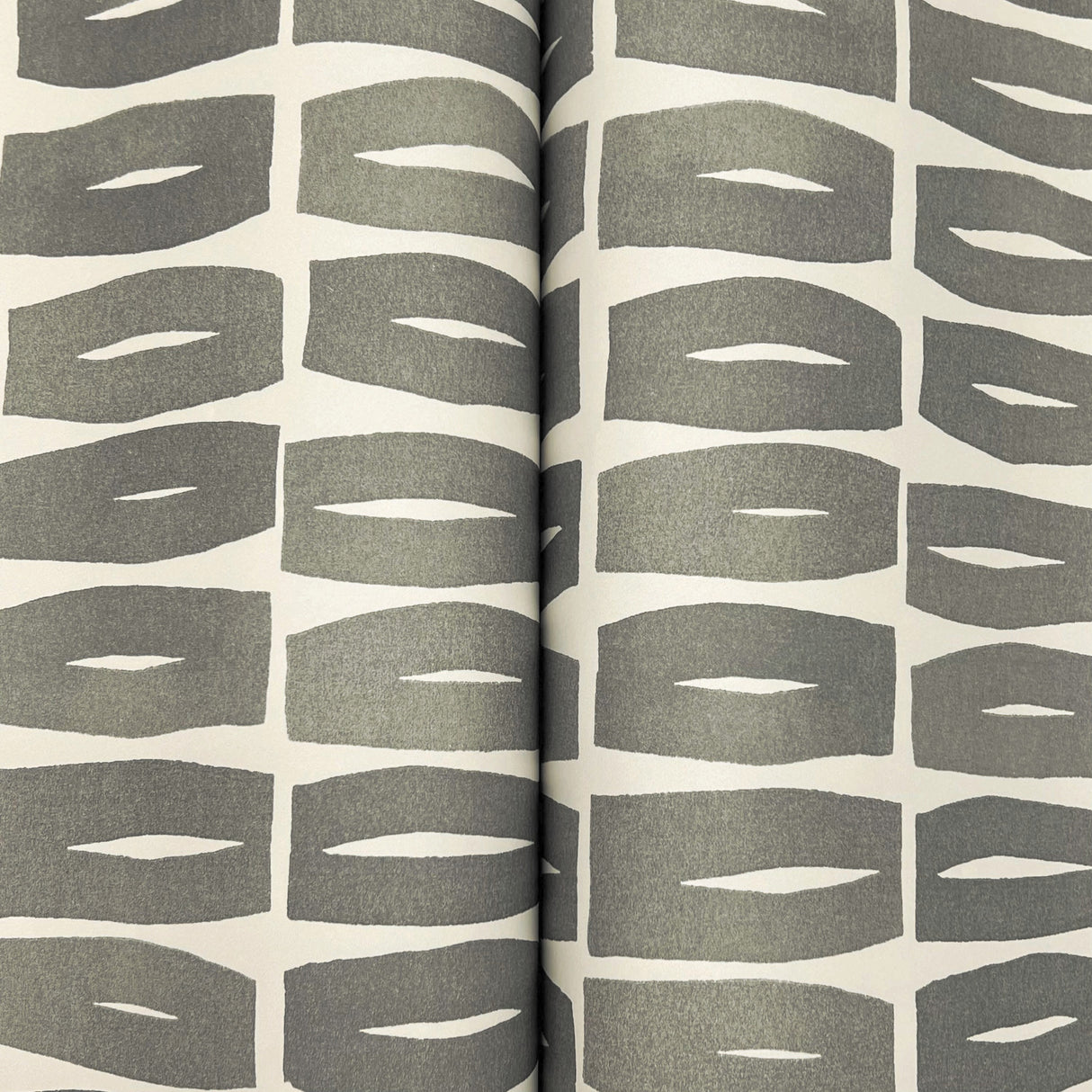 Modernist Motif Carbon Black by York Wallcoverings Geometric Wallpaper – York Wallcoverings ZM2865