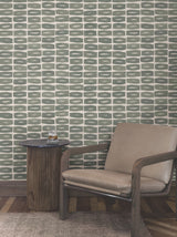Modernist Motif Carbon Black by York Wallcoverings Geometric Wallpaper – York Wallcoverings ZM2865