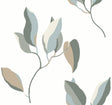 Brushwork Branches Mineral & Olive Wallpaper by York Wallcoverings - ZM2873