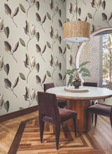 Brushwork Branches Violet by York Wallcoverings Botanical Wallpaper – York Wallcoverings ZM2875