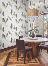 Brushwork Branches Neutral & Gold by York Wallcoverings Botanical Wallpaper – York Wallcoverings ZM2876