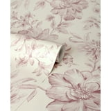 Gabriela Pink by Fine Decor Floral Wallpaper – Brewster Home Fashions FD43609