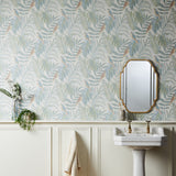 Cleo Pastel by Fine Decor Tropical Wallpaper – Brewster Home Fashions FD43780