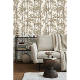Bastian Neutral by Fine Decor Trees Wallpaper – Brewster Home Fashions FD43343