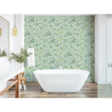 Lucene Green by Arthouse Spring Vines Wallpaper – Brewster Home Fashions AH925501