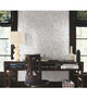 Sirih Navy by Antonina Vella Geometric Non Woven Wallpaper- York Designer Series AB3083