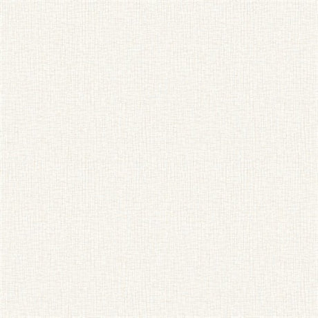 Aden White Linear Abstract Wallpaper by Warner showing subtle grid texture