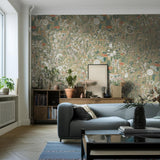 Hoppmosse Sage by Boråstapeter Whimsical Piglet & Botanical Wallpaper – Schumacher 1451