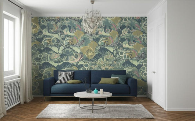 Mårdgömma Mineral by Boråstapeter Scandinavian Forest Animal Wallpaper – Schumacher 1469