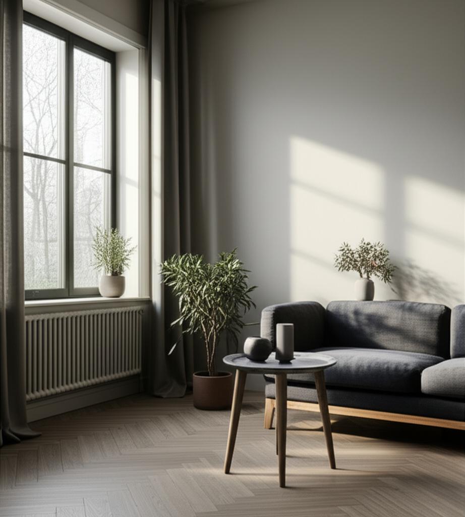 Mårdgömma Mineral by Boråstapeter Scandinavian Forest Animal Wallpaper – Schumacher 1469