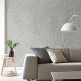 Romans Black by Boråstapeter Leaf Sketch Wallpaper – Schumacher 1766