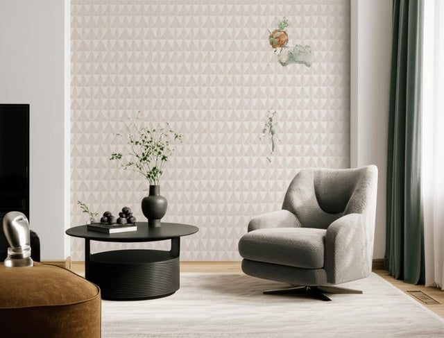 Trapez Petal Geometric Wallpaper by Boråstapeter – Schumacher 1780