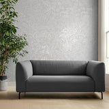 Grazia Grey by Boråstapeter Surrealist Garden Wallpaper – Schumacher 1981