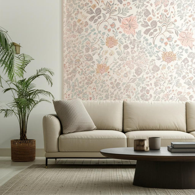 Alicia Sage Floral Wallpaper by Boråstapeter – Schumacher 2006