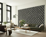 Acanthus Garden Stone by Boråstapeter Classic Floral Wallpaper – Schumacher 2011