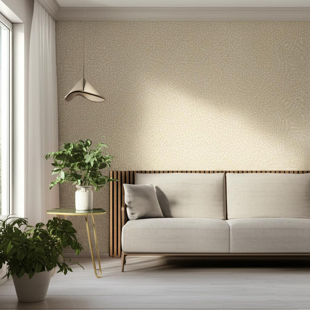Bladverk Sand Botanical Wallpaper by Boråstapeter – Schumacher 2019