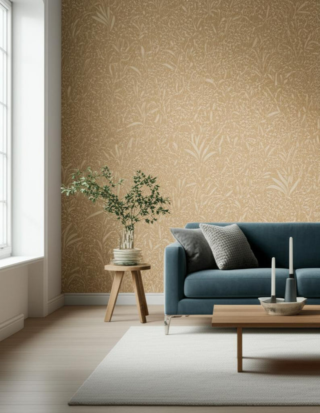 Nocturne Parchment by Boråstapeter Botanical Wallpaper – Schumacher 2022
