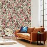 Madame Mural Multi by Boråstapeter Vintage Floral Wall Mural – Schumacher 2039