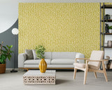 My Secret Garden Ochre by Boråstapeter Bold Botanical Wallpaper – Schumacher 2074