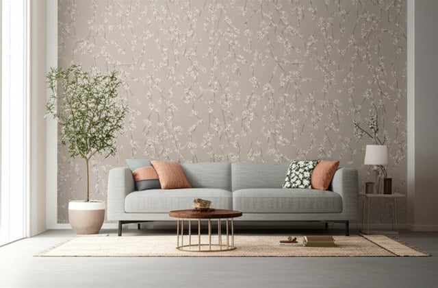 Alice Blush Floral Wallpaper by Boråstapeter – Schumacher 3977