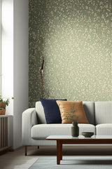 Alice Sage by Boråstapeter Delicate Floral Wallpaper – Schumacher 3978