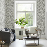 Aratorp Stone by Boråstapeter Vintage Floral Wallpaper – Schumacher 4163