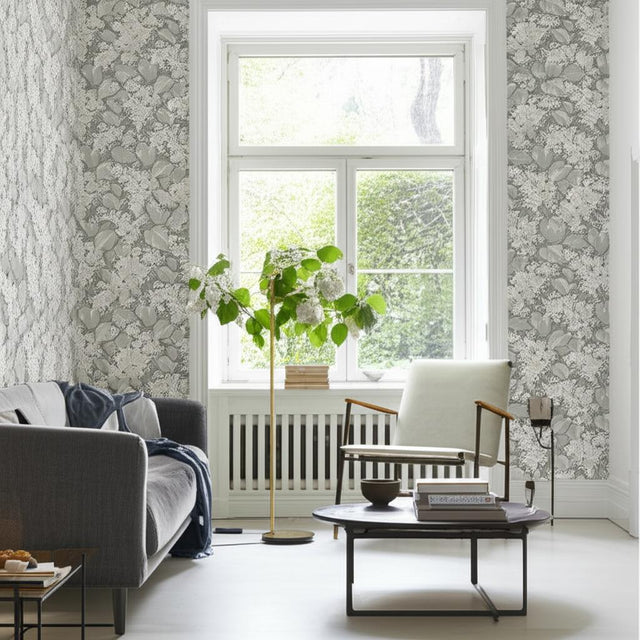Aratorp Stone by Boråstapeter Vintage Floral Wallpaper – Schumacher 4163