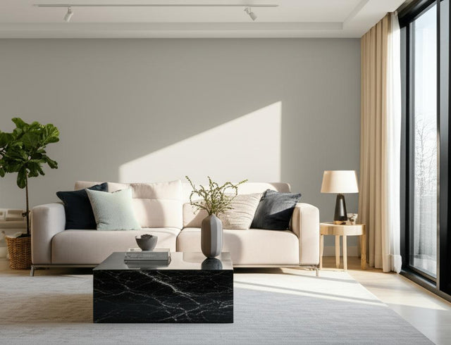 Linen Soaped Oak by Boråstapeter Minimalist Non-Woven Wallpaper – Schumacher 4410