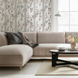 Slottsteatern Multi by Boråstapeter Classic Swedish Floral Wallpaper – Schumacher 4507