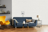Loka Grey and Gold Geometric Wallpaper by Boråstapeter – Schumacher 4528