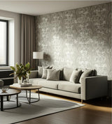 SIRI Grey Floral Wallpaper by Boråstapeter – Schumacher 4540