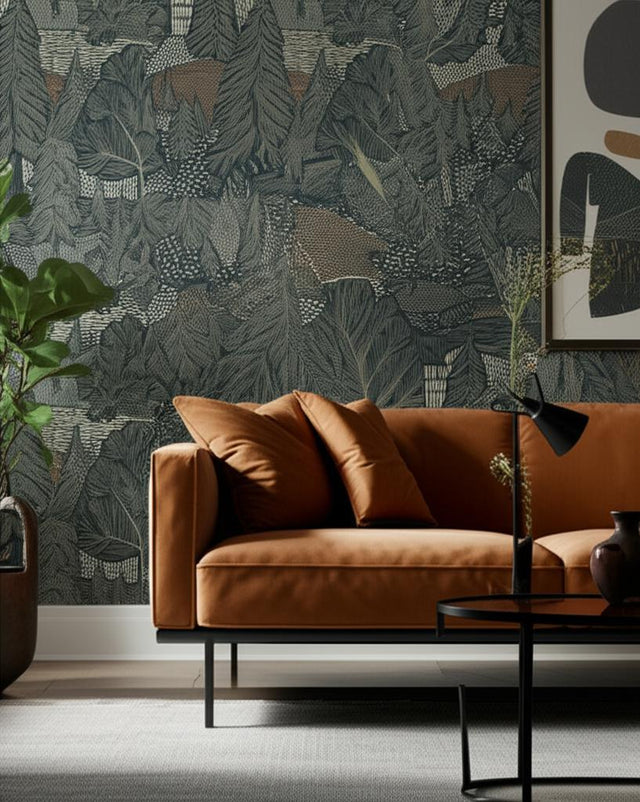 Northern Forest Spruce by Boråstapeter Scenic Wallpaper – Schumacher 4701