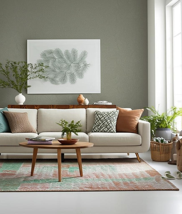 Pine Tree Sage by Boråstapeter Nordic Forest Wallpaper – Schumacher 4704
