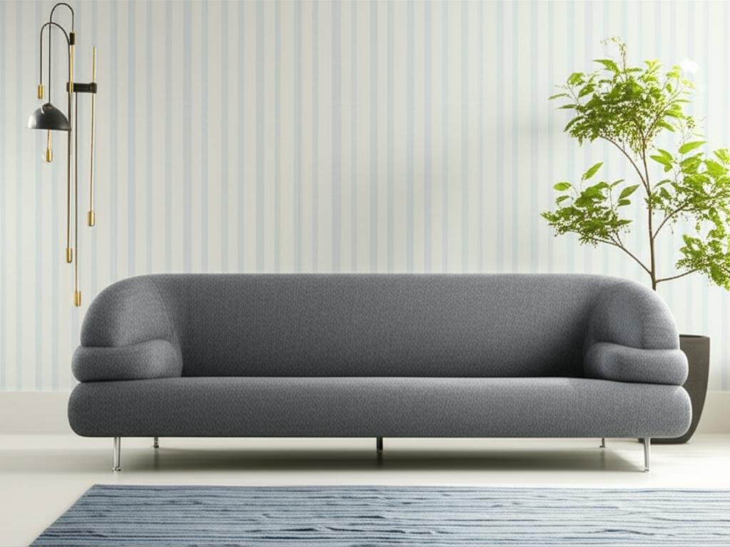 Bayberry Stripe Water Blue by Schumacher Classic Stripe Wallpaper – Schumacher 203861