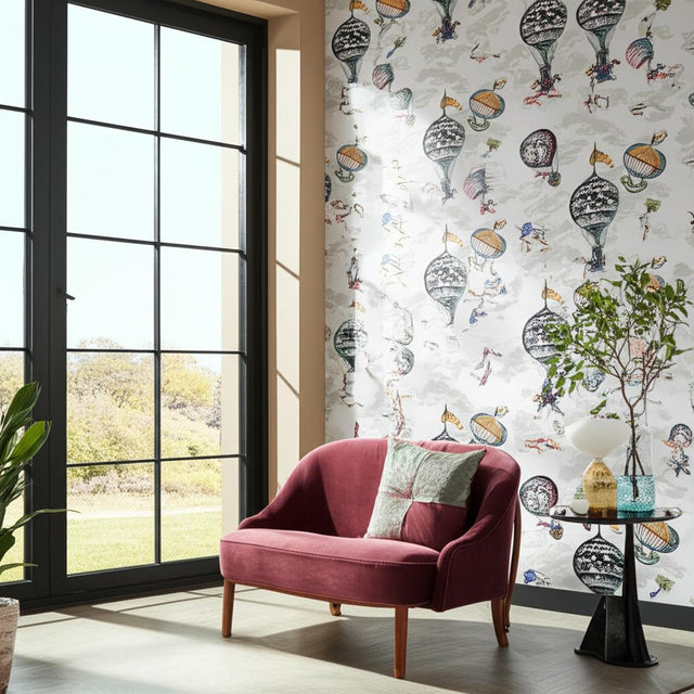 Balloons Multi Exuberant Prints Wallpaper – Schumacher 2704320